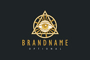 Eye of Providence Custom Logo, a Branding & Logo Template by ARTE MIGUEL (Thumbnail 2 of 3)
