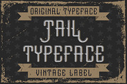 Handcrafted font Tail, a Script Font by Heather_insane (Thumbnail 1 of 4)