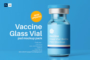 Vaccine Glass Vial Bottle Mockup Set, a Packaging Mockup by Remnand Studio (Thumbnail 1 of 10)