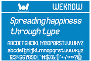 Smile World font, a Sans Serif Font by weknow (Thumbnail 5 of 8)