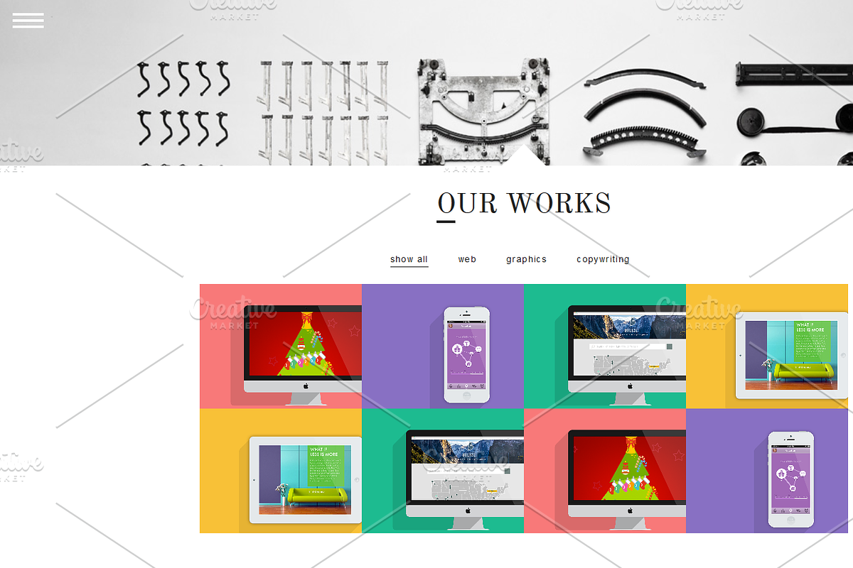 Pro Folio HTML Template, a Websites & App Template by Made in Cardiff