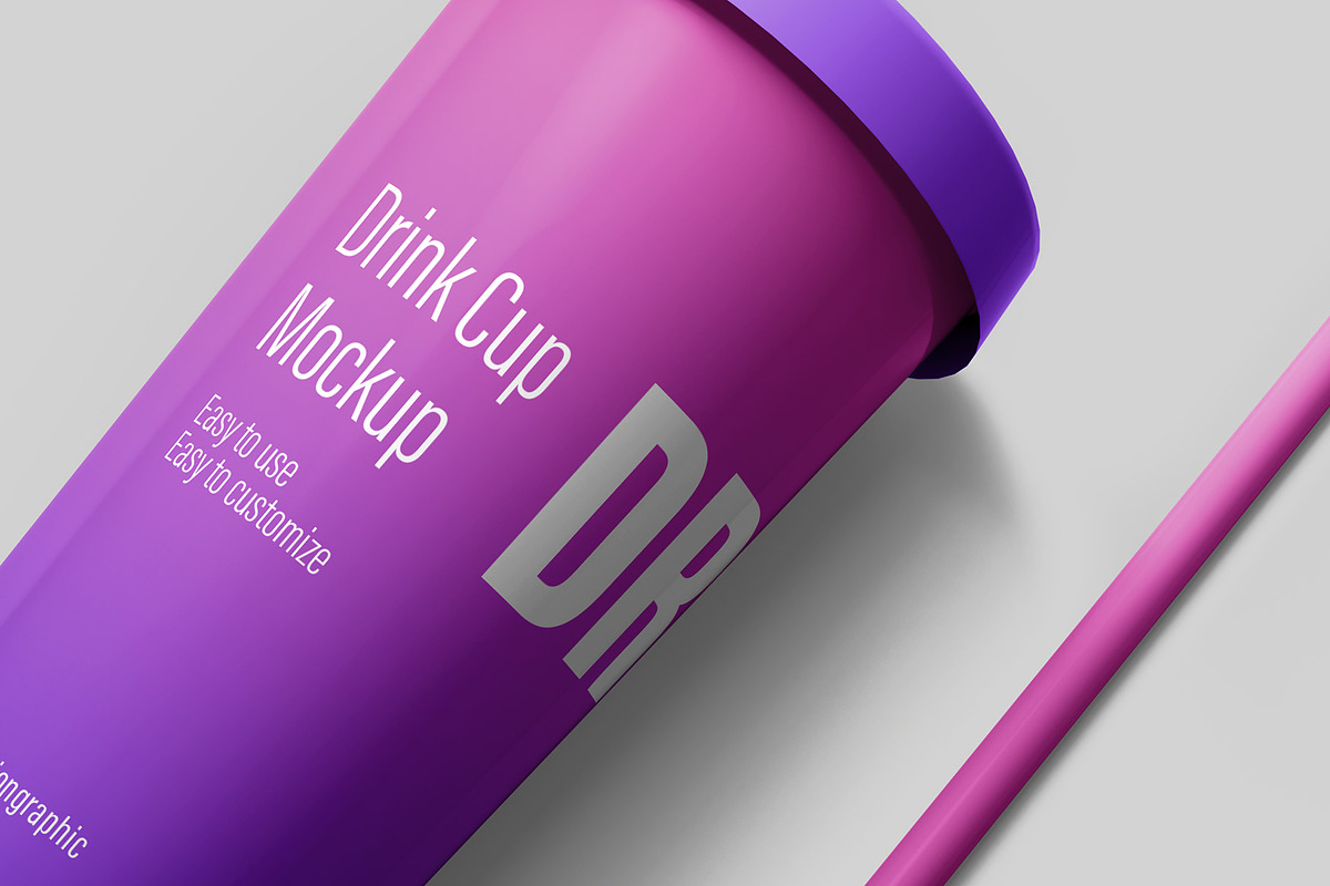 Drink Cup Mockup - 8 Views, a Cups & Container Mockup by Illusiongraphic (Photo 18 of 23)