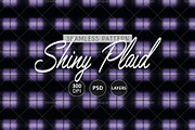 Shiny Plaid - Seamless Patterns, a Pattern Graphic by texvogue (Thumbnail 1 of 15)
