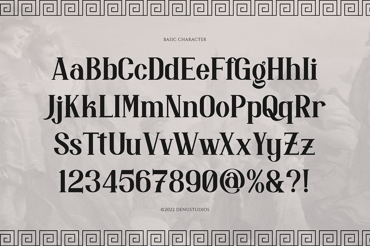 Enda Danila | Decorative Display, a Blackletter Font by Denustudios (Photo 10 of 12)