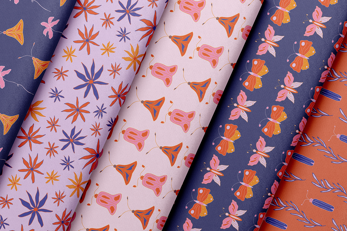 Hand-drawn floral clipart & patterns, a Decorative Illustration by CapriceMeDesigns (Photo 17 of 18)