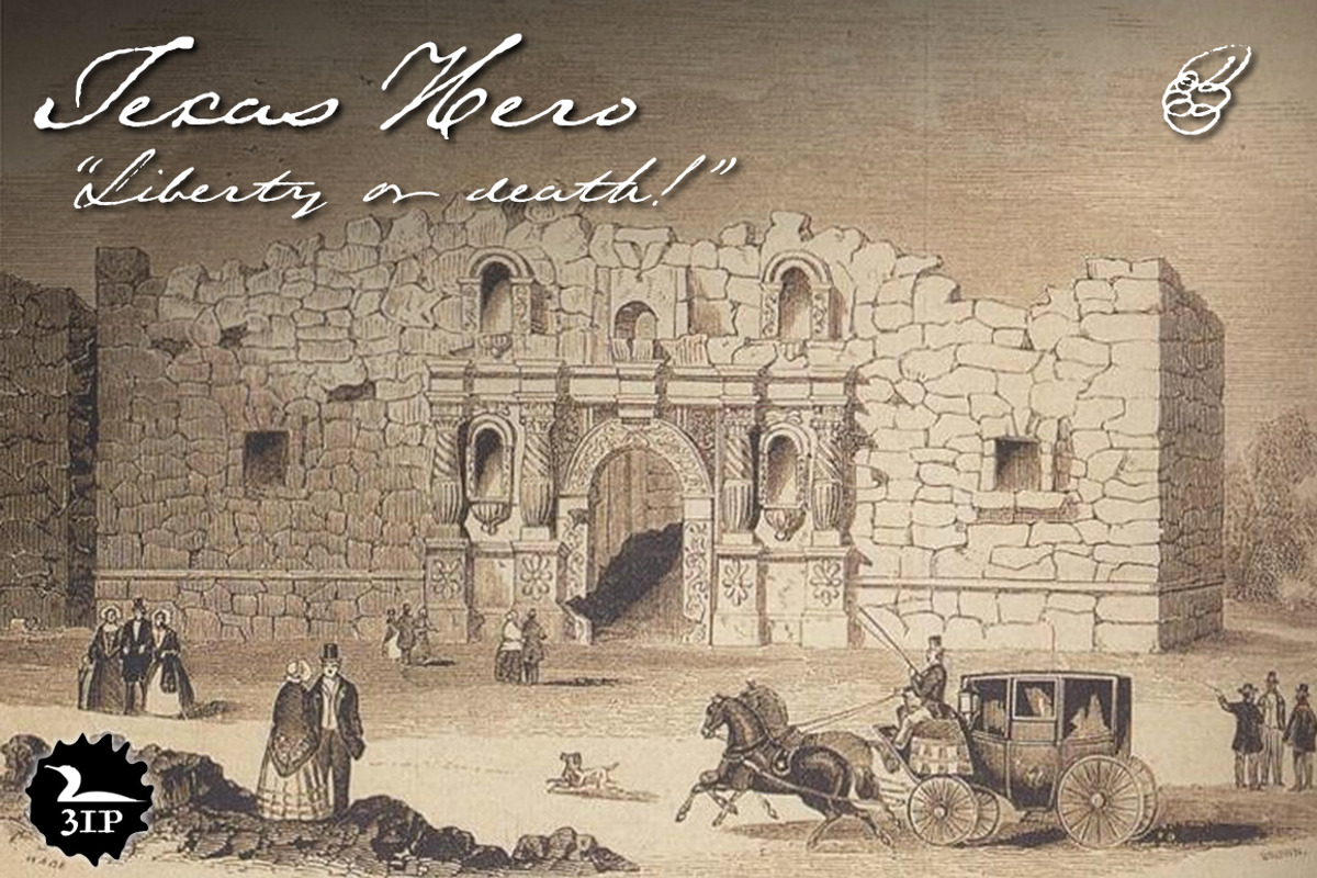 Texas Hero, the original old pen font.