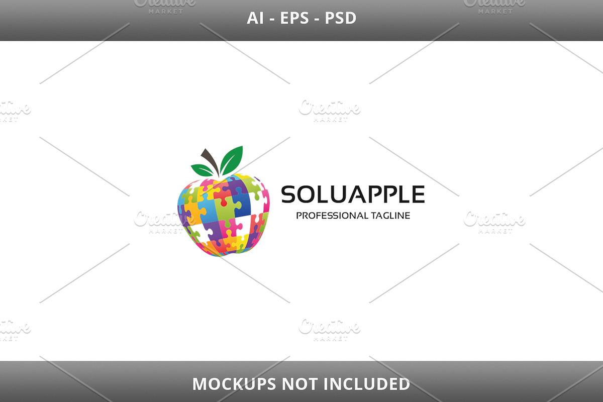 Solution Apple Logo, a Branding & Logo Template by Design_Planet (Photo 3 of 3)