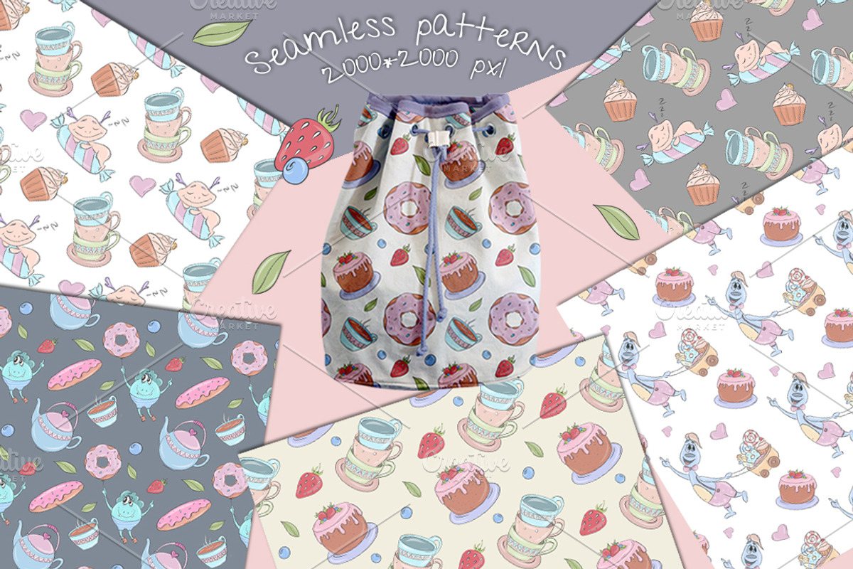 Monster's CandyLand set, a Decorative Illustration by artdreamer (Photo 5 of 5)