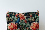 Peacock Seamless Pattern Bundle, a Pattern Graphic by AYAKA Studio Co. (Thumbnail 10 of 13)