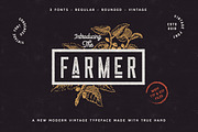 The Farmer Font - Condensed Typeface, a Sans Serif Font by Kaligra.co (Thumbnail 3 of 10)