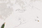 Wedding frame and floral monogram, an Illustration by Summer Nightingale Art (Thumbnail 6 of 10)
