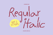 CS Bimbo Disco, a Handwritten Font by Craft Supply Co. (Thumbnail 3 of 8)