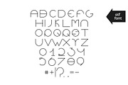 Fat font and vector letters, a Sans Serif Font by Iryna Danyliuk (Thumbnail 2 of 3)
