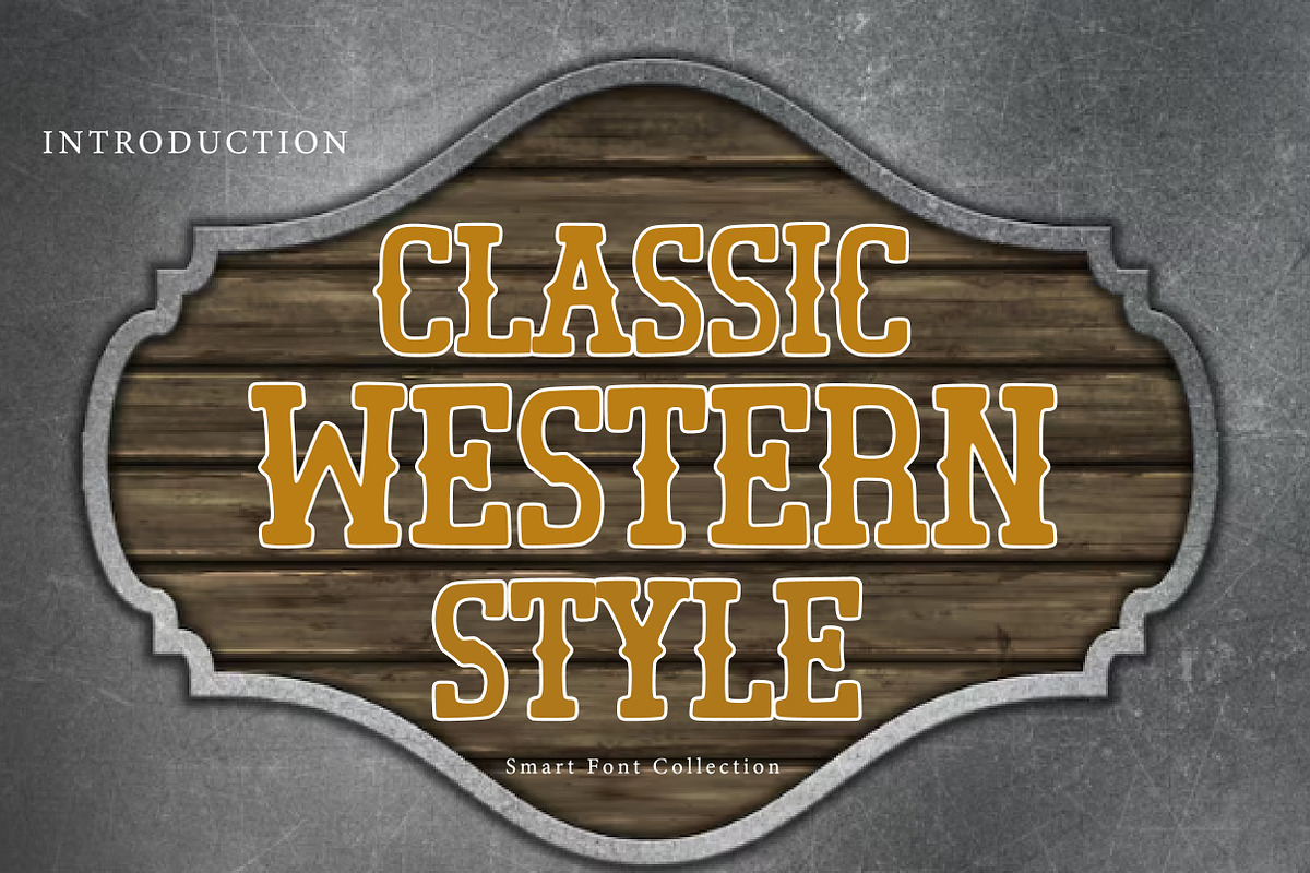 Classic western style, a Slab Serif Font by Wow Magic (Photo 1 of 3)