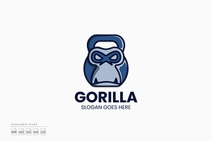 Gorilla Gym Logo, a Branding & Logo Template by Zeer Graphic