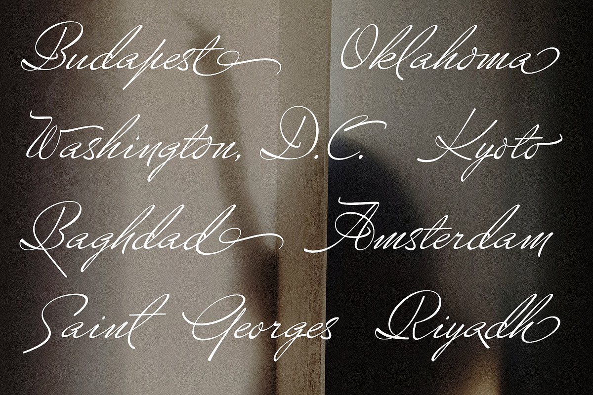 Volkanoski Script Pro | INTRO SALE, a Script Font by Alcode (Photo 10 of 17)