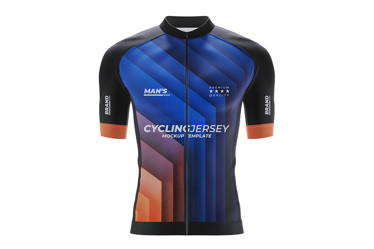 Cycling Jersey Mockup Template, a Shirt Mockup by Se٧enStudio (Photo 2 of 2)