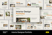 Beige Minimal Interior Design GSL, a Presentation Template by Neermana (Thumbnail 1 of 4)