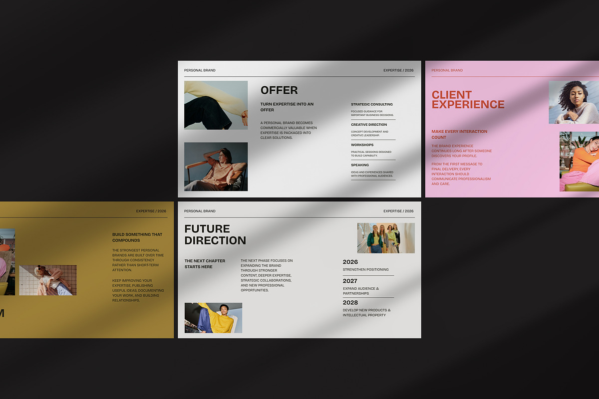 Personal Brand Deck Keynote, a Presentation Template by adoestudio (Photo 7 of 9)
