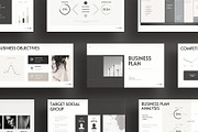 Minimal Business Plan Template Canva, a Presentation Template by ArtisanaAura (Thumbnail 2 of 20)