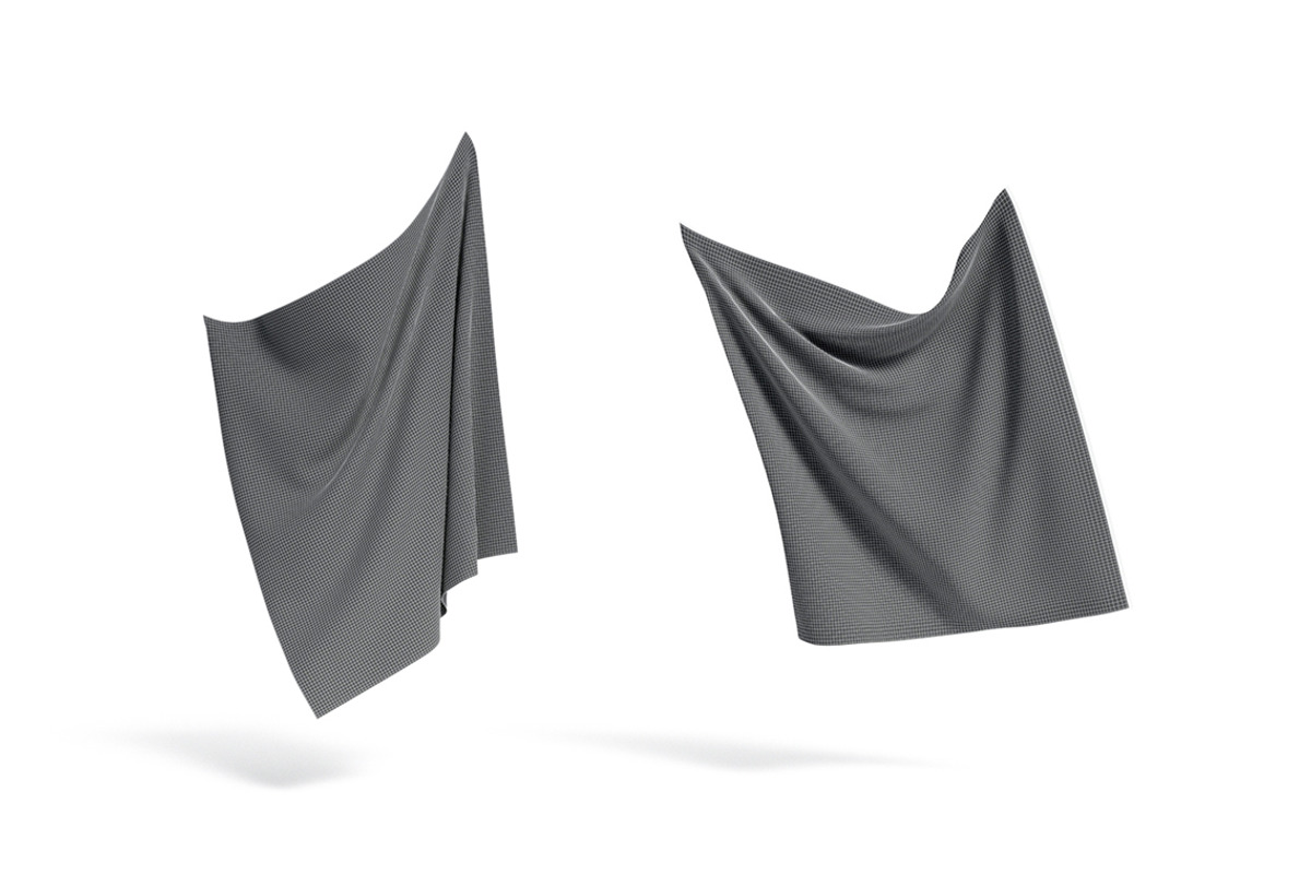 White Wrinkled Fabric Sheet 3D Model, an Object 3D Model by rebrandy (Photo 8 of 9)