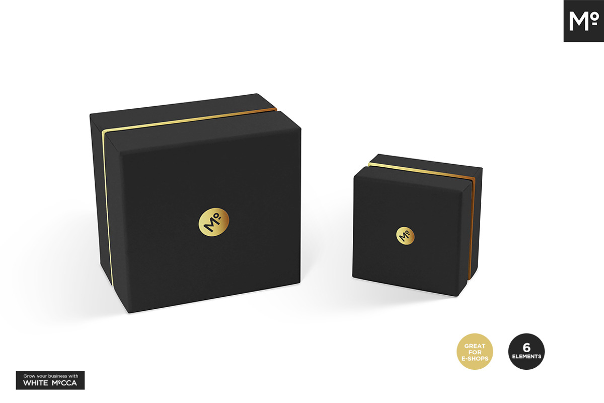 Jewelry Box Sets Mock-up, a Packaging Mockup by BlackMocca (Photo 17 of 36)