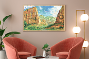Set of posters USA National Parks, an Illustration by Firsik (Thumbnail 7 of 7)