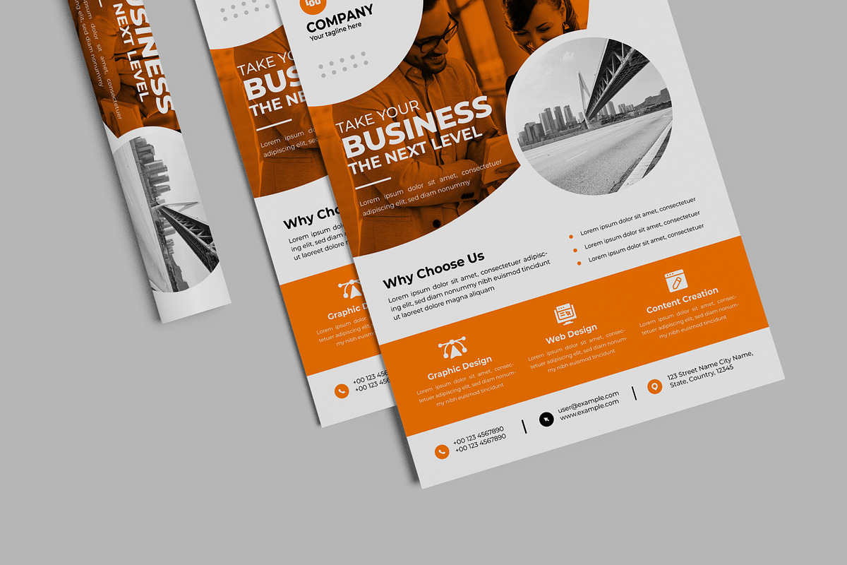 Business Flyer Layout, a Flyer Template by MightyDesign (Photo 4 of 7)