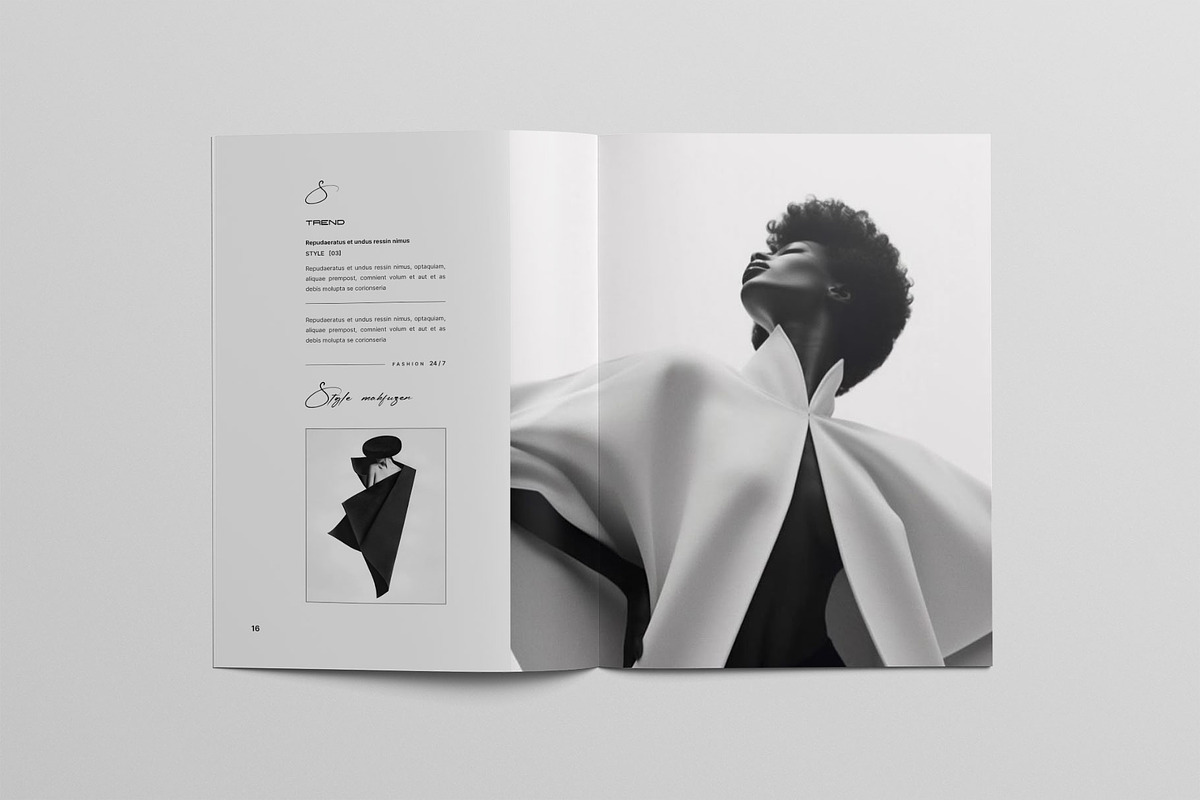 Minimal Fashion Look Book preview 8
