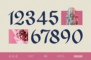 Claudore – Blackletter Typeface, a Blackletter Font by Krismagraph (Thumbnail 10 of 10)