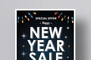 Christmas And New Year Sale Flyer, a Flyer Template by MightyDesign (Thumbnail 2 of 8)