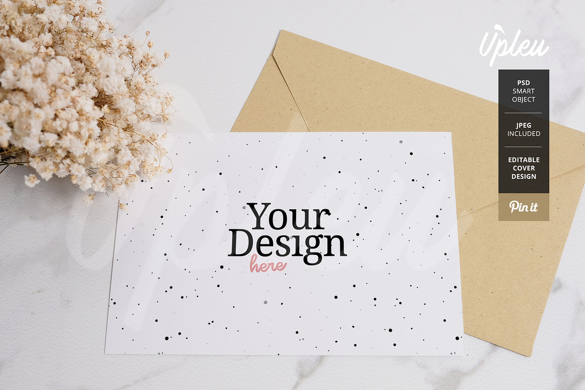 4 x 6 Card Mock Up 7, a Print Template by ariodsgn