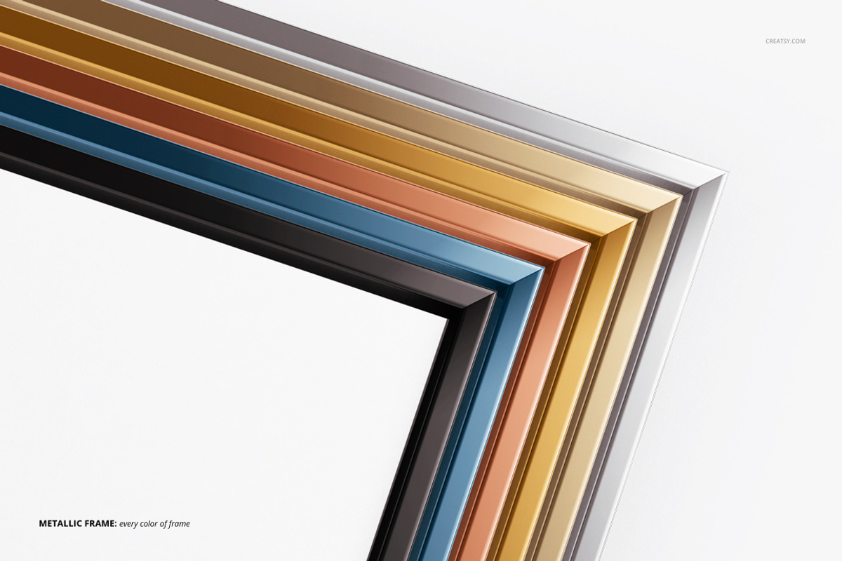 Picture Deep Frame Mockup Set, a Poster Template by creatsy5 (Photo 6 of 16)