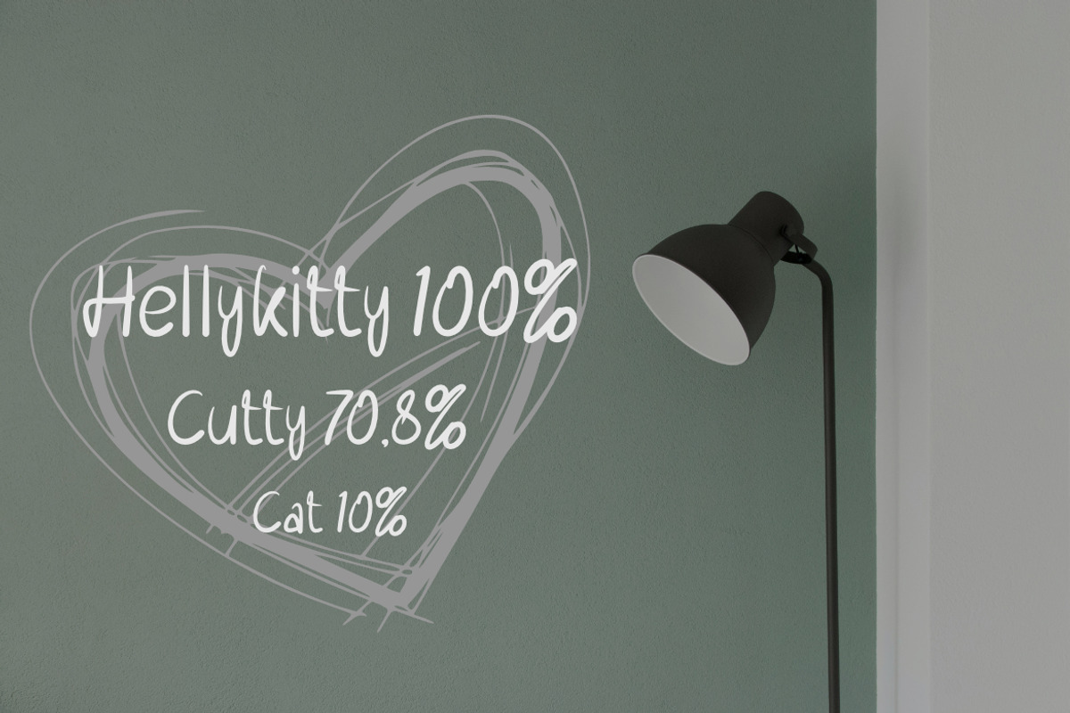 Halykitty, a Handwritten Font by Bayuktx (Photo 2 of 5)