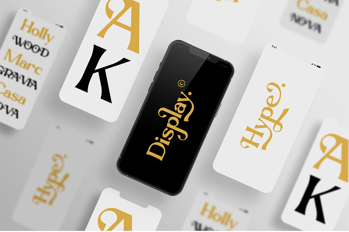 Marcgravia - Modern Serif, a Serif Font by erlosDESIGN (Photo 5 of 12)