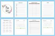 2024-2027 4 year Monthly Planner, a Stationery Template by Designmela01 (Thumbnail 8 of 9)