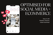 Floral 5x7 Wedding Mockup PSD, a Product Mockup by PhoebeCreates (Thumbnail 6 of 6)