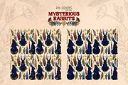 Mysterious Rabbits, an Animal Illustration by Ink Stories (Thumbnail 10 of 29)