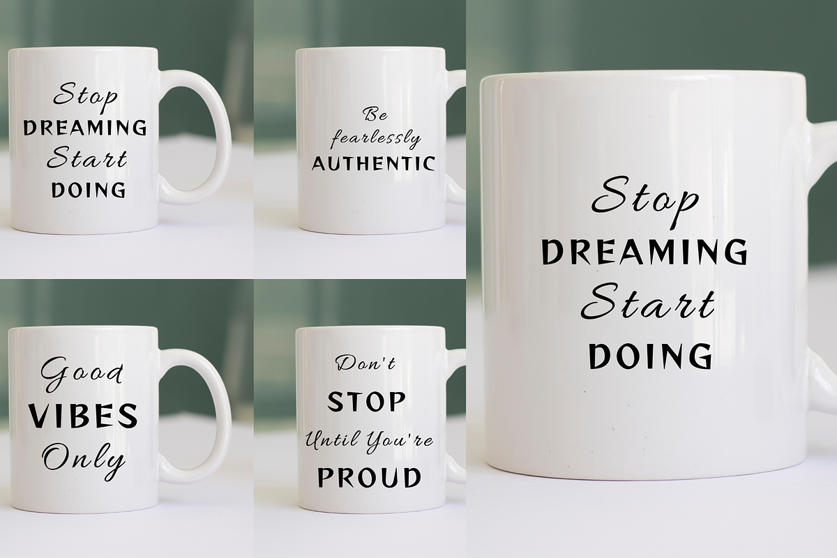 Positive Quotes PNG Bundle, a Graphic by Viberints (Photo 2 of 4)