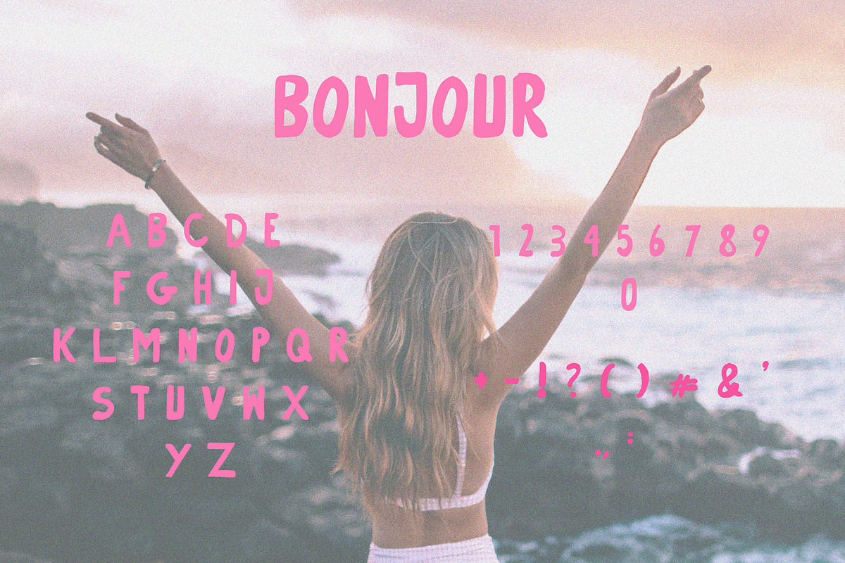 Handmade Retro Marker Font Duo, a Sans Serif Font by Laras Wonderland (Photo 5 of 14)