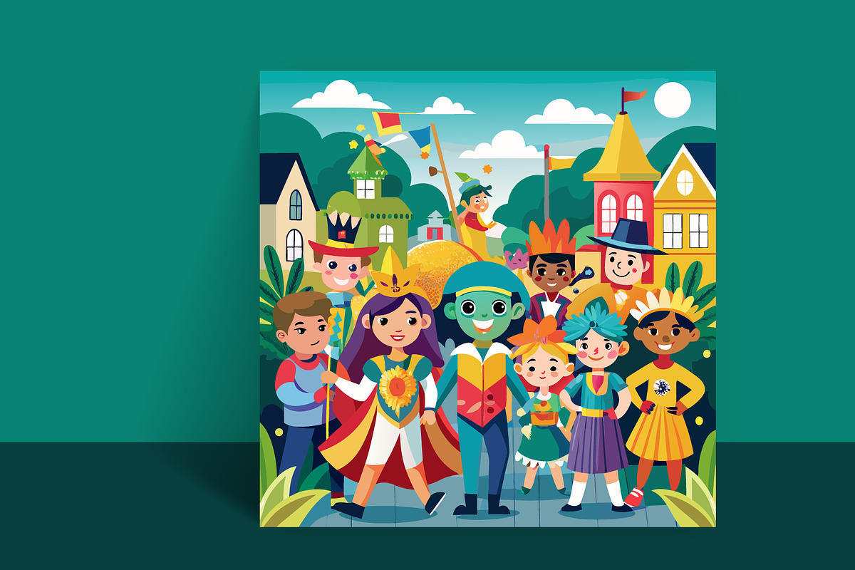 Halloween poster banner design, a Poster Template by hkmonir (Photo 2 of 4)