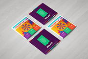 Colorful Square Brochure Template, a Brochure Template by Luuqas Design (Thumbnail 2 of 9)