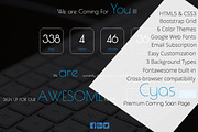 CYAS- Responsive Coming Soon Page, a HTML Template by José Oliveira (Thumbnail 1 of 2)