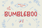 BUMBLEBOO-Handwritten font, a Handwritten Font by SKhatun (Thumbnail 1 of 4)