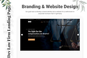 Dev Law Firm Landing Page, a Landing Page Template by litoondev (Thumbnail 2 of 2)