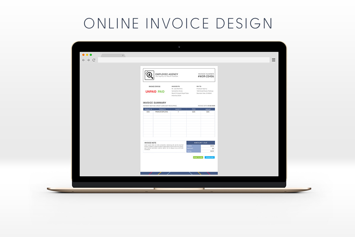 Employee Agency Stationery Templates, a Stationery Template by Affantjie Photowork (Photo 10 of 10)