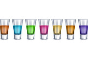 Realistic Detailed 3d Shot Glasses, an Object Graphic by Bigmouse_art (Thumbnail 4 of 5)