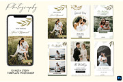 Instagram Stories Template-Wedding, a Social Media Template by zoomdesigns (Thumbnail 1 of 6)