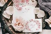 Peach peonies, roses, garden flowers, an Illustration by astelenadesign (Thumbnail 16 of 16)