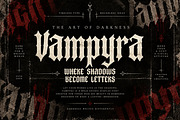 Vampyra, a Blackletter Font by Wow Magic (Thumbnail 4 of 4)
